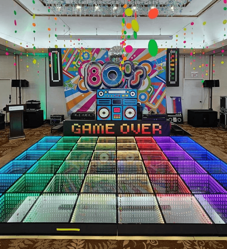 3D LED Dance Floor | 3D Infinity & Mirror Effects