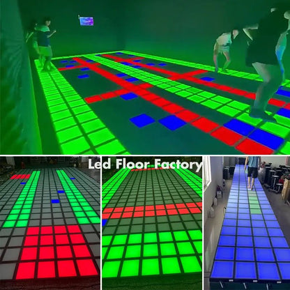 LED Interactive Game Floor for Commercial Game Rooms
