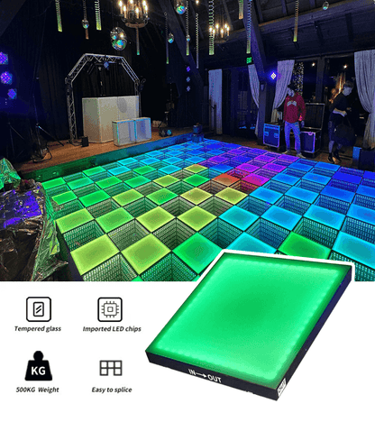 Colorful Dance Floor – Color Changing & Rainbow Panels